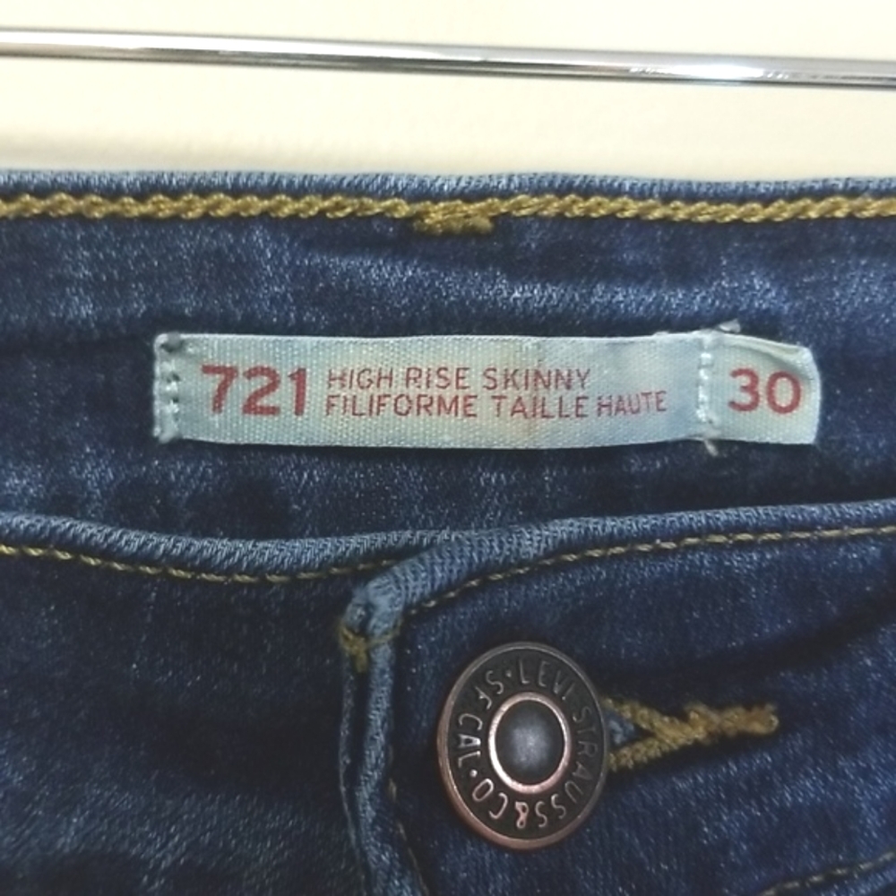 Levi's 721 High Rise Skinny - Picture 6 of 7